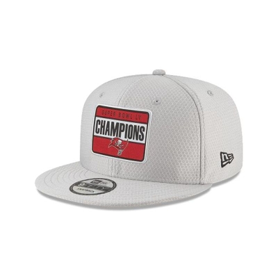 Tampa Bay Buccaneers Gorra | New Era NFL Super Bowl Lv Champions Celebration 9fifty Snapback Cap Mexico - Grises